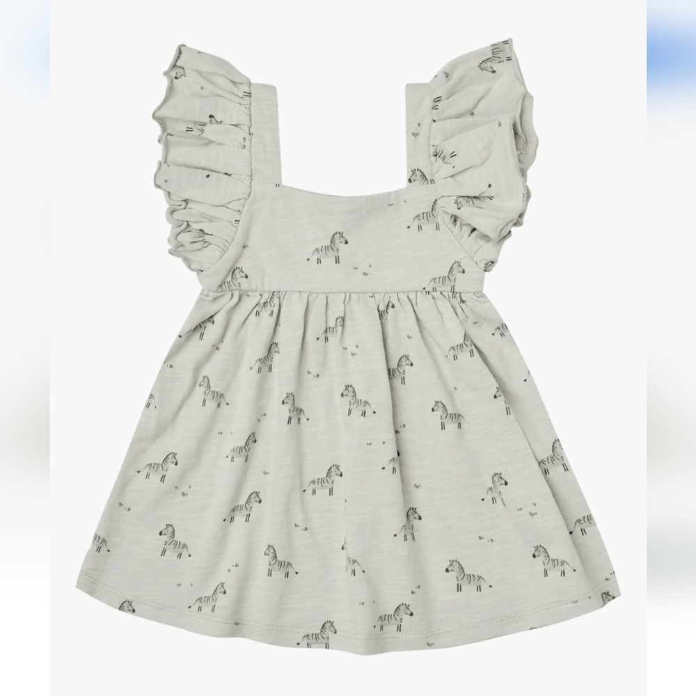 Nwt! Rylee+Cru mariposa zebra dress